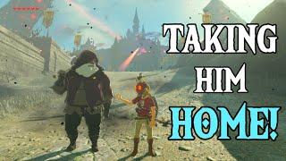 Taking King Rhoam to HYRULE CASTLE! | Zelda: Breath of the Wild