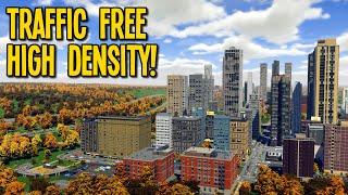 Tricks for a Traffic Free High Density Skyline in Cities Skylines 2!