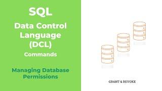 Grant and Revoke Commands in SQL with Examples | Data Control Language Commands