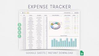 Expense Tracker - Google Sheets Template