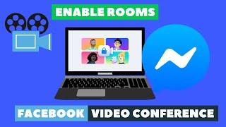 how to get facebook messenger room on desktop