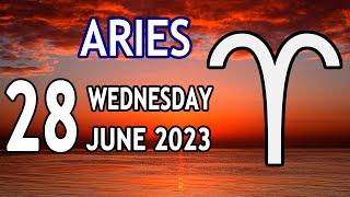 Aries  𝐃𝐢𝐯𝐢𝐧𝐞 𝐋𝐢𝐠𝐡𝐭 𝐒𝐡𝐢𝐧𝐢𝐧𝐠 Horoscope For Today June 28, 2023 | Tarot