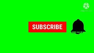 green screen button subscribe on you tube