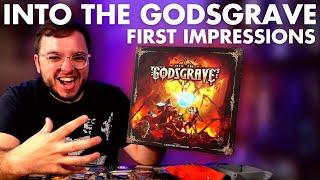 Into The Godsgrave Board Game Prototype Review