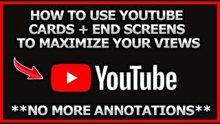 Youtube End screen, Cards & Annotations ️▶️