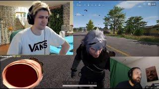 xQc Reacts to Forsen PUBG Roleplay