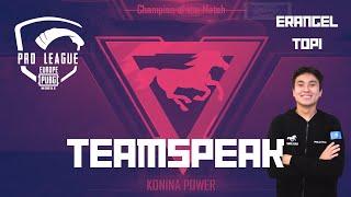 PMPL TEAMSPEAK KONINA POWER. ERANGEL