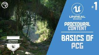 Unreal Engine 5 Tutorial - Procedural Content Generation Part 1: Basics of PCG