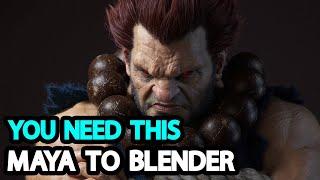 Blender Addon for Maya Users l Maya config pro