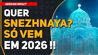 Snezhnaya VAI DEMORAR pra Chegar !! | Genshin Impact