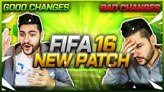 FIFA 16 NEW GLITCH  - POST PATCH GAME REVIEW / GOOD CHANGES - BAD CHANGES - HOW TO PLAY AFTER PATCH