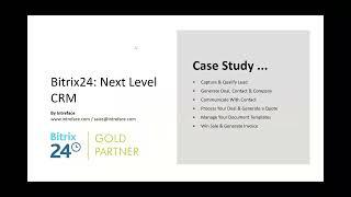 Bitrix24 Webinar: Next Level CRM (Including Smart Process Automation) (Outdated)