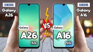 Samsung Galaxy A26 5G Vs Samsung Galaxy A16 5G - Which is BEST For You?