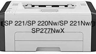 Ricoh SP 220Nw Error Sc542 100% Resolve  حل مشكلة السخان فى معظم المكن الريكو بكل سهولة