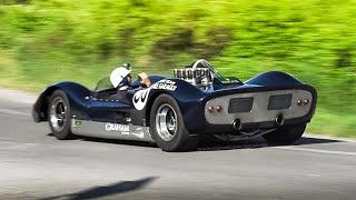 1965 Attila Mk7 Sports Car in action: Chevrolet 5.3L V8 Engine Roar!