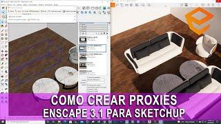 CREAR PROXIES EN ENSCAPE 3.1 FÁCIL Y RÁPIDO