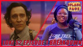 'Loki' Season 2 Episode 1 Easter Eggs | Splash Page | The Ringer-Verse