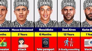 Footballers Who Have Been In Prison. FC JAIL 