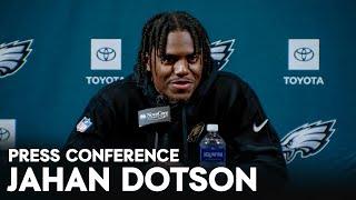 Eagles Press Conference: Jahan Dotson, A.J. Brown, and More | August 29, 2024