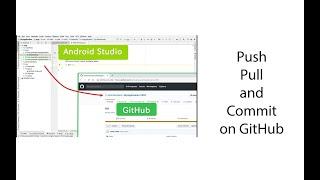 How to pull push and commit android project and code to github in android studio latest