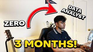 How I learned Data Analytics in 3 Months & Got a Job! (No CS Degree or Bootcamp)