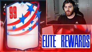 OMG. KRASSE 99 KARTE GEZOGEN  NEUE ELITE DIVISION REWARDS & 92+ ICON PICKS  | EAFC 24