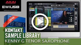 VST Kenny G Tenor Saxophone V3 - Sample Library - ewi usb - ewi 4000s - ewi 5000 - yamaha wx