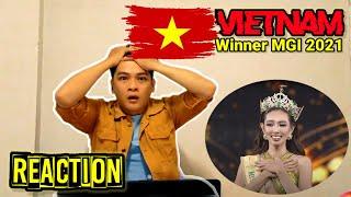 Khoảnh khắc Thùy Tiên đăng quang MISS GRAND INTERNATIONAL 2021 - VIET NAM WINNER | Sugar Reaction