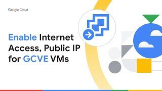 How to enable internet access and public IP for GCVE VMs