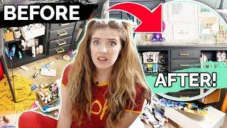 Trying Professional Organizer HACKS In My ART STUDIO?!