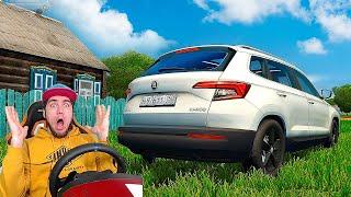 КУПИЛИ ДЕДУ НОВУЮ МАШИНУ - RP в CITY CAR DRIVING + РУЛЬ