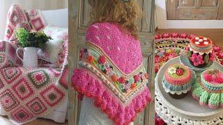  Crochet Your Way to Comfort: Granny Square Decor Ideas | Grandmacore | Cottagecore | Shabby Chic