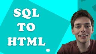 Query SQL data and Create HTML tables using it | Flask, Python