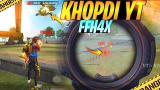 KHOPDI YT HACKER FFH4X PERFECT AIM LOCK ? 