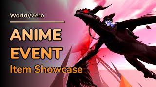 2024 Anime Event Item Showcase | World//Zero