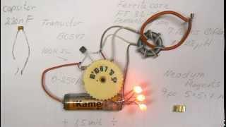 Joule Thief Shorted.10 times more light.