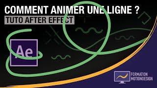 Comment faire apparaitre une ligne sur After Effect ? - Tuto ligne After Effect