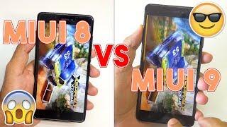 MIUI 9 vs MIUI 8- Speed test with Apps & Games! 