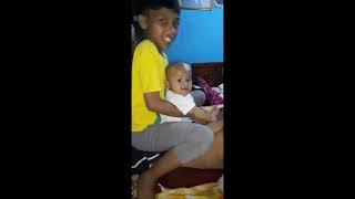 Faza & Zafran lagi main Kuda-Kuda an,, SALFOK ke Mata Faza,,Nyala 