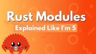 Rust Modules - Explained Like I'm 5