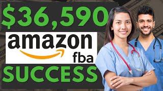 This Nurse’s Start-up did $36,590 in 2 months | Amazon FBA Founder Story