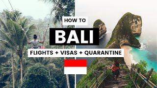 HOW TO TRAVEL TO BALI IN 2022 (What you need to know)