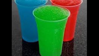 How to make a Homemade slushy!!!