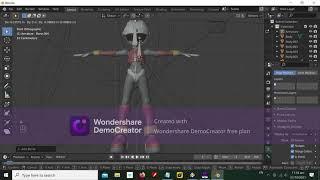 Easy Method of Creating 3D Model Character Animation - Blender Tutorial Part1of4 (Creating the Rig)