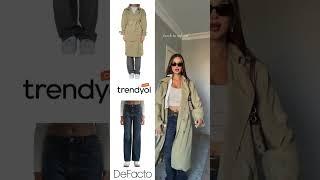 Linkler instagramda öne çıkanlarda #trending #trenchcoat #moda #trendyolmilla