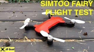 Simtoo XT175 Fairy GPS Optical Flow Drone Flight Test