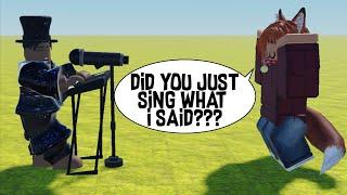 singing WHATEVER Roblox voice chat SAYS 