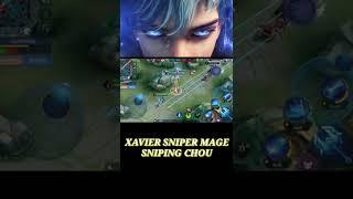 XAVIER SNIPER MAGE | SNIPING CHOU #MLBBXavier#MLBBForsakenLight