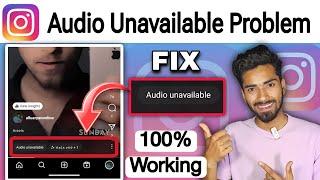 Fix Instagram Reels Audio Unavailable Problem 2023 || 100% Working Trick || Tech Fair