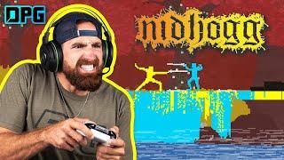 Ty vs. Sparky in NIDHOGG!! | Dude Perfect Gaming